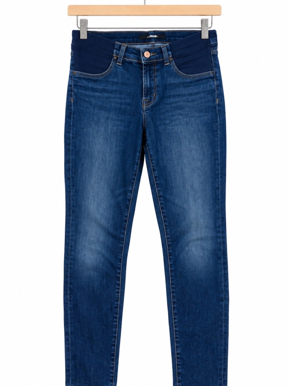 JBrand Women’s Dark Blue Maternity Jeans - Stretch Panel | Casual